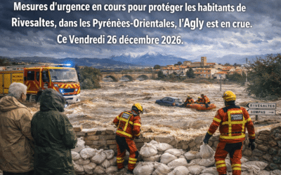 Mesures d’urgence en cours pour protéger les habitants de Rivesaltes