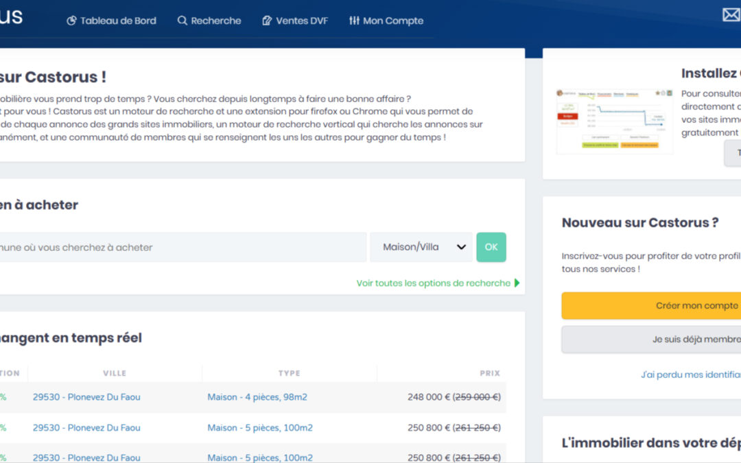 Castorus : Décryptez l’historique caché des annonces immobilières (et négociez mieux !)