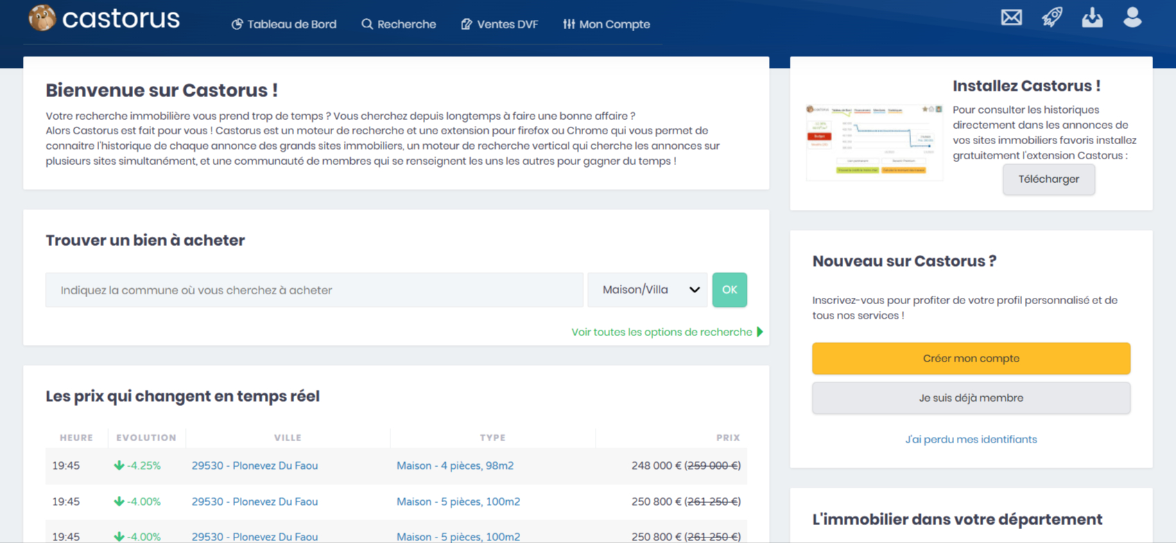 Casturus Hsr Castorus : Décryptez l'historique caché des annonces immobilières (et ...