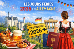 Allemagne 2026 jours fériés vacance scolaire et ponts