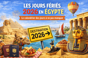 jours féries Egypte 2026 ponts vacances scolaire