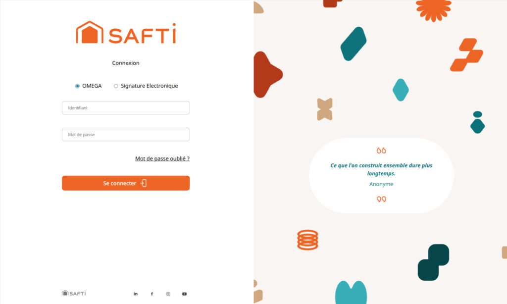 OMEGA-Connexion-safty pro agent