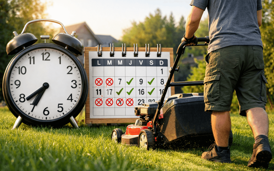 Tondre sa pelouse en 2026 : quels horaires respecter pour éviter l’amende ?
